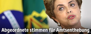 Brasiliens Pr&auml;sidentin Dilma Rousseff