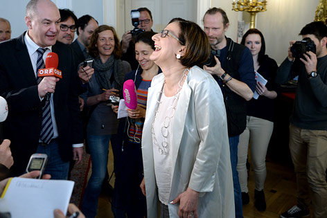 © APA/Roland Schlager Die scheidende Innenministerin Johanna Mikl-Leitner
