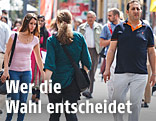 Menschen auf der Straße