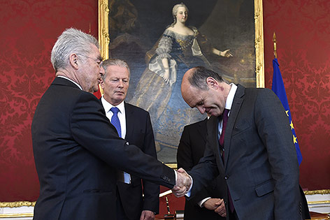 © APA/Helmut Fohringer Wolfgang Sobotka und Heinz Fischer