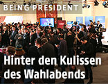 Medienberichterstatter w&auml;hrend der Hofburg-Wahl