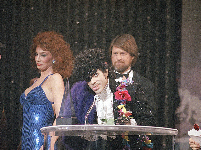 © AP/Doug Pizac Prince 1985 bei den American Music Award