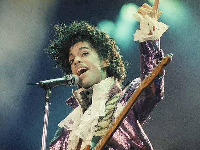 © AP/Liu Heung Shing Prince bei einer Show in Inglewood, Californien,1985