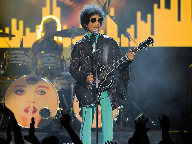 © APA/AP/Invision/Chris Pizzello Prince bei den Billboard Music Awards in der MGM Grand Garden Arena in Las Vegas, 2013