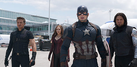 © Marvel 2016 Szene aus dem Film "The First Avenger: Civil War"