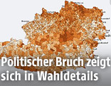 Detailkarte von &Ouml;sterreich