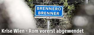 "Brenner"-Schild