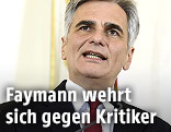 Bundeskanzler Werner Faymann
