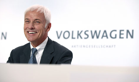 VW-Konzernchef Matthias Müller