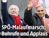 Bundeskanzler Werner Faymann und der Wiener Bürgermeister Michael Häupl