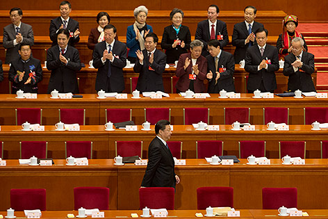 © APA/AP/Ng Han Guan President Xi Jinping beim Volkskongress