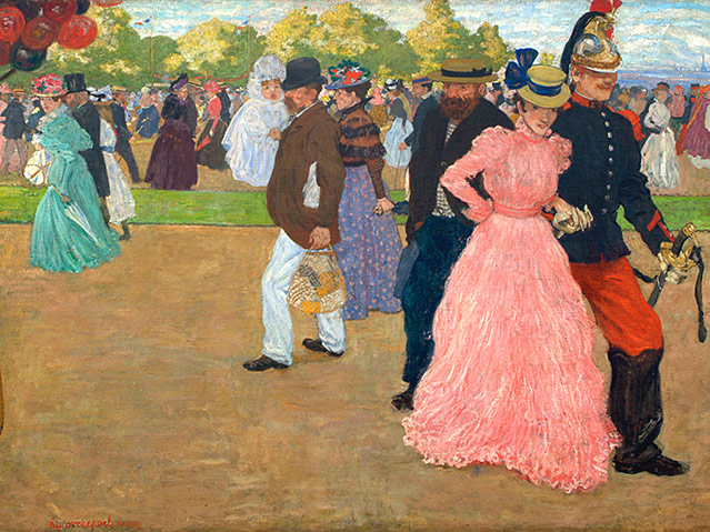 © La Boverie Ein Blick in die Ausstellung En Plein Air