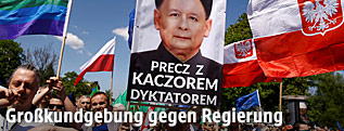 Proteste gegen die polnische Regierung