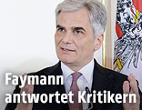 Bundeskanzler Werner Faymann