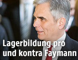 Bundeskanzler Werner Faymann (SP&Ouml;)