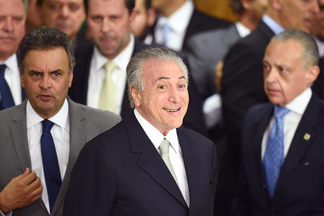 Brasiliens Interimspräsident Michel Temer