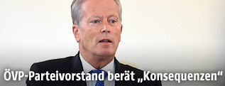 Der interimistische Bundeskanzler Reinhold Mitterlehner (&Ouml;VP)