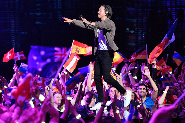 ESC-Teilnehmer Frans aus Schweden