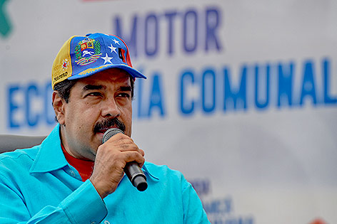 © APA/AFP/Juan Barreto Venezuelas Präsident Nicolas Maduro