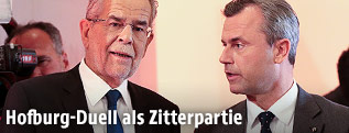 Alexander Van der Bellen und Norbert Hofer