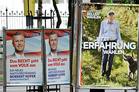 © APA/Roland Schlager Wahlplakate