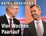 Bundespräsidentschaftskandidaten Alexander van der Bellen und Norbert Hofer