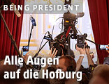 Hinter den Kulissen bei der BP-Stichwahl in der Hofburg