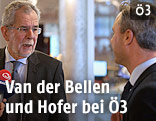 Alexander Van der Bellen und Norbert Hofer