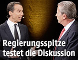 Christian Kern und Reinhold Mitterlehner