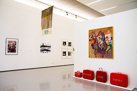 Eindrücke der "Rot Ich Weiss Rot Austellung" in der Kunsthalle Krems