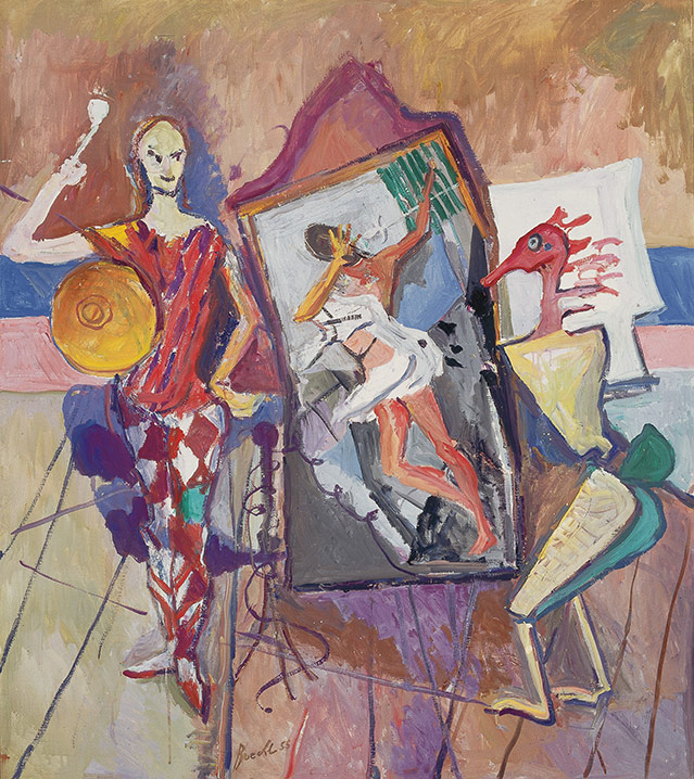 Herbert Boeckl, Das große Welttheater, 1955