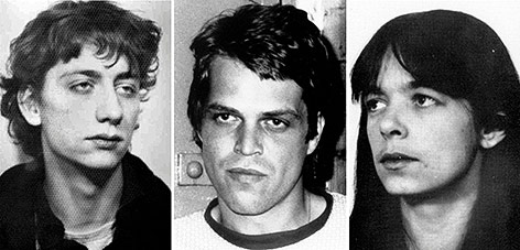 © APA/dpa RAF-Terroristen Burkhard Garweg, Ernst-Volker Staub und Daniela Klette