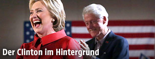 Hillary Clinton mit ihrem Mann Bill