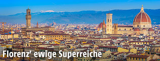 Panoramaansicht von Florenz