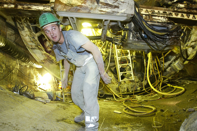 © AP/KEYSTONE/Urs Flueeler Arbeiter