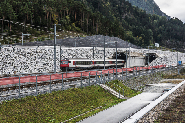 © AP/Swiss Travel System AG Eindruck vom Gotthard-Tunnel
