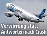 Flugzeug der Linie Egyptair