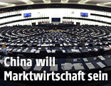 Sitzung im Europaparlament