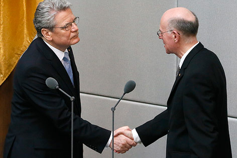 © Reuters/Fabrizio Bensch Joachim Gauck und Norbert Lammert