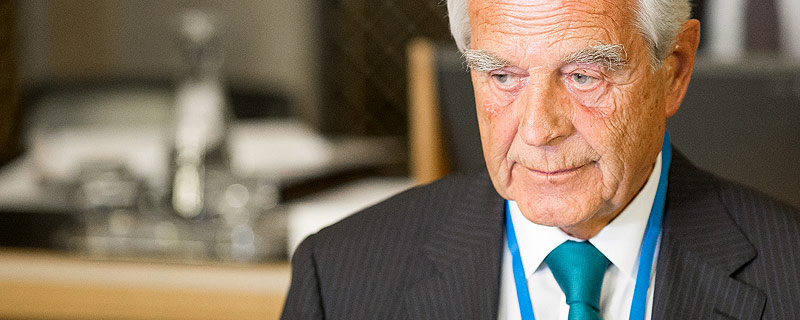© ORF.at/Roland Winkler Der frühere Gouverneur der OeNB, Klaus Liebscher