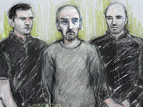 Thomas Mair (Gerichtszeichnung)