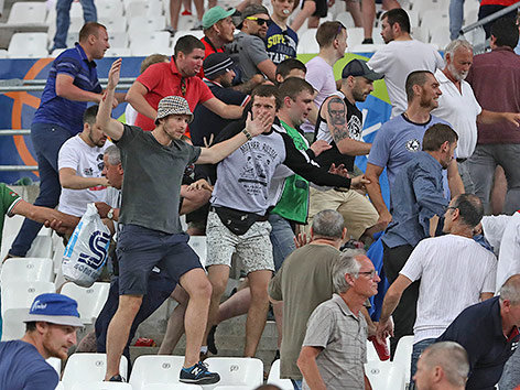 Russische Hooligans