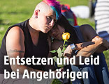 Trauernde Menschen