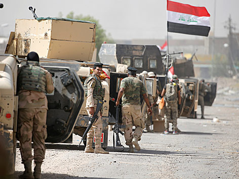 © Reuters/Thaier Al-Sudani Irakische Soldaten in Falludscha