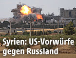 Bombardierung in Aleppo