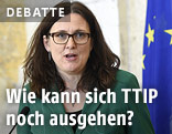 Die TTIP-zust&auml;ndige EU-Kommissarin Cecilia Malmstr&ouml;m
