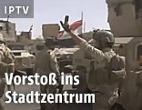 Irakische Soldaten in Falludscha