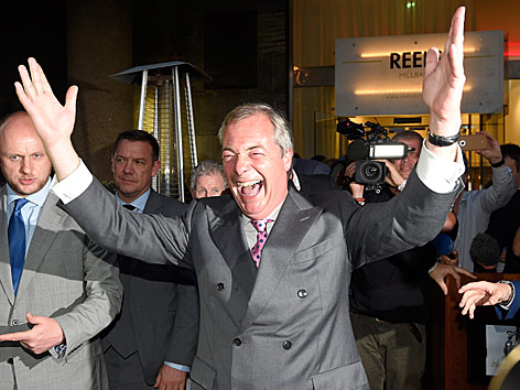 © Reuters/Toby Melville Nigel Farage (UKIP)