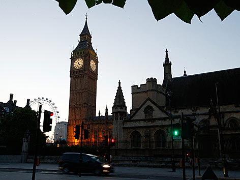 © AP/Alastair Grant London in der Morgendämmerung