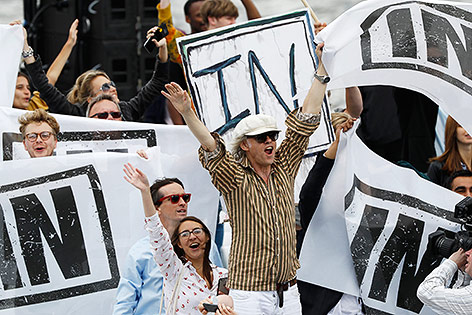 © Reuters/Stefan Wermuth Bob Geldof mit Gegnern des "Brexit"